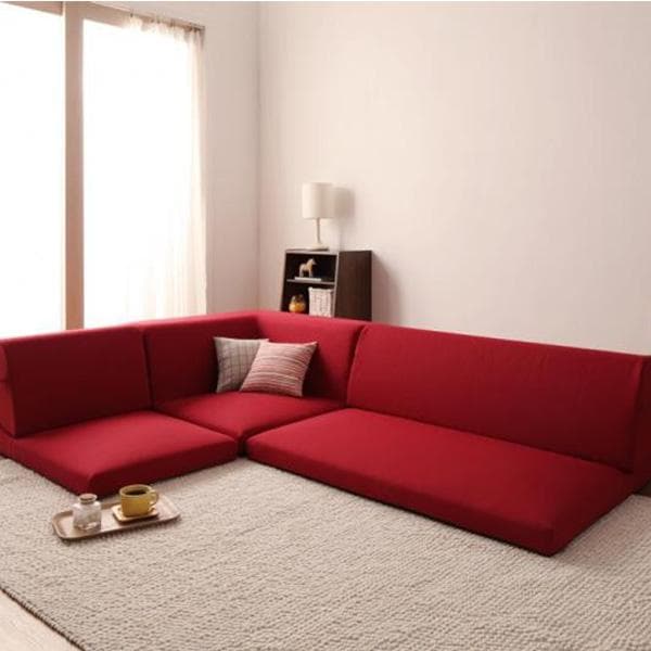 最安値！新品！送料込み！ ローソファー 3人掛け ソファーベット カウチ 17