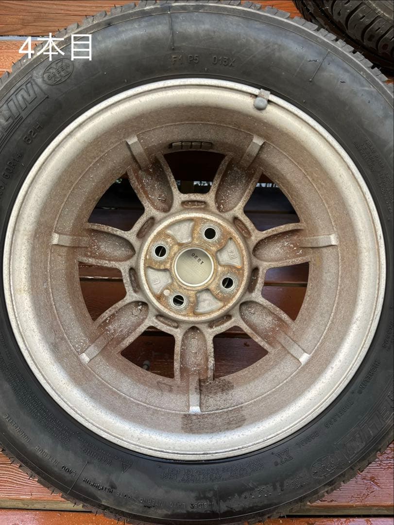 (送料込)NAロードスター純正アルミホイール