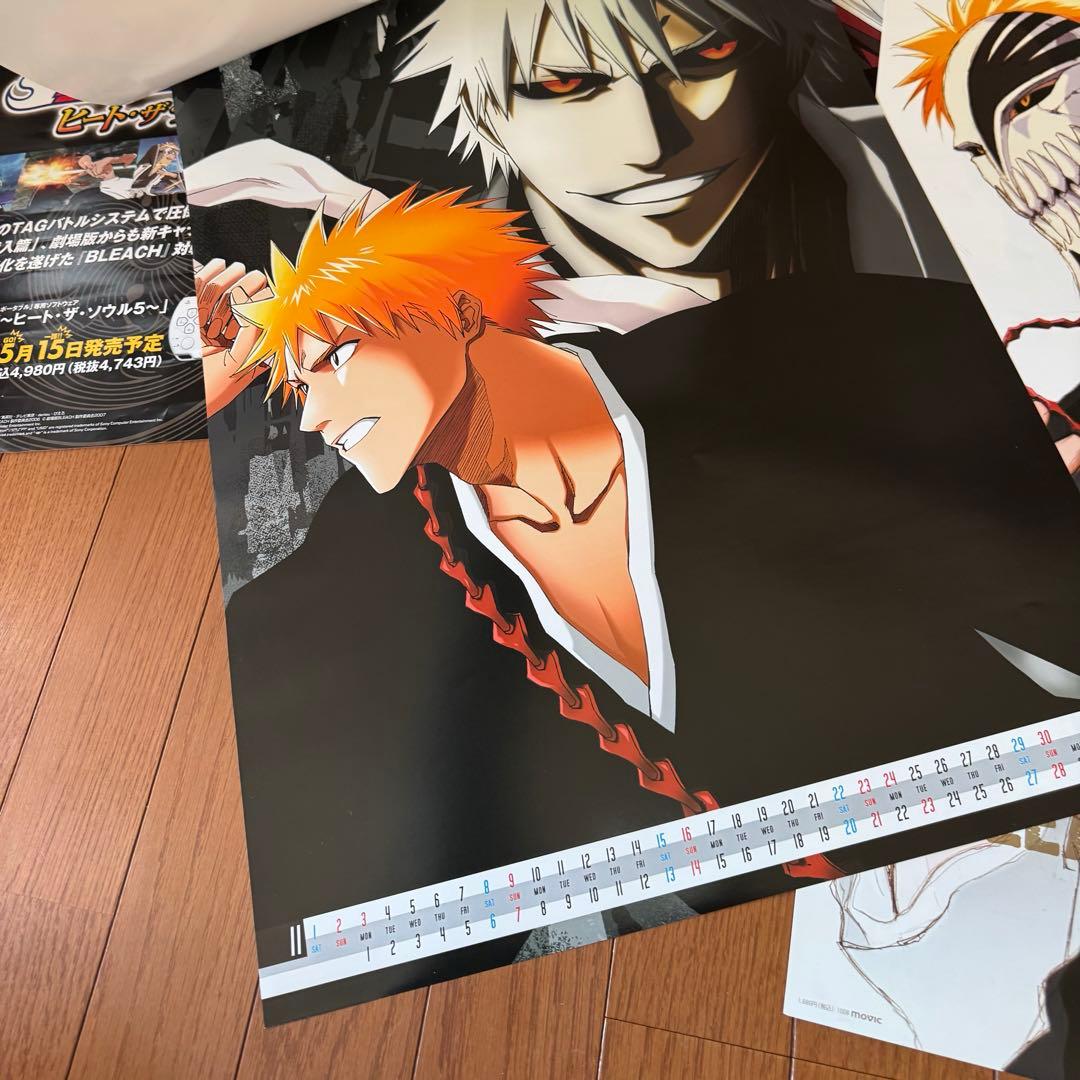 BLEACH カレンダー 2008 2009 ポスター ピンナップ おまとめ