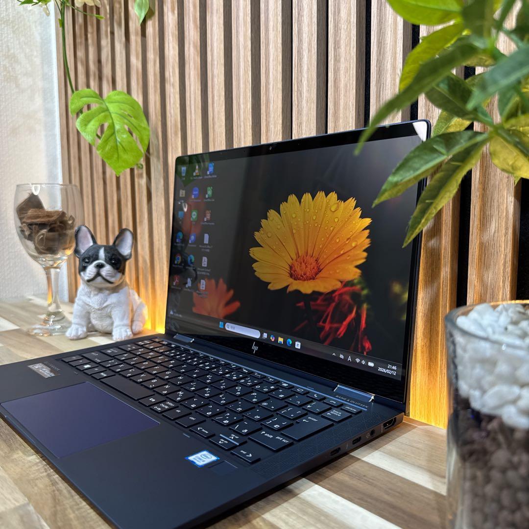 準美品2in1モデル‼️HP☘LTE☘メモリ16GB☘フルHD☘ノートパソコン