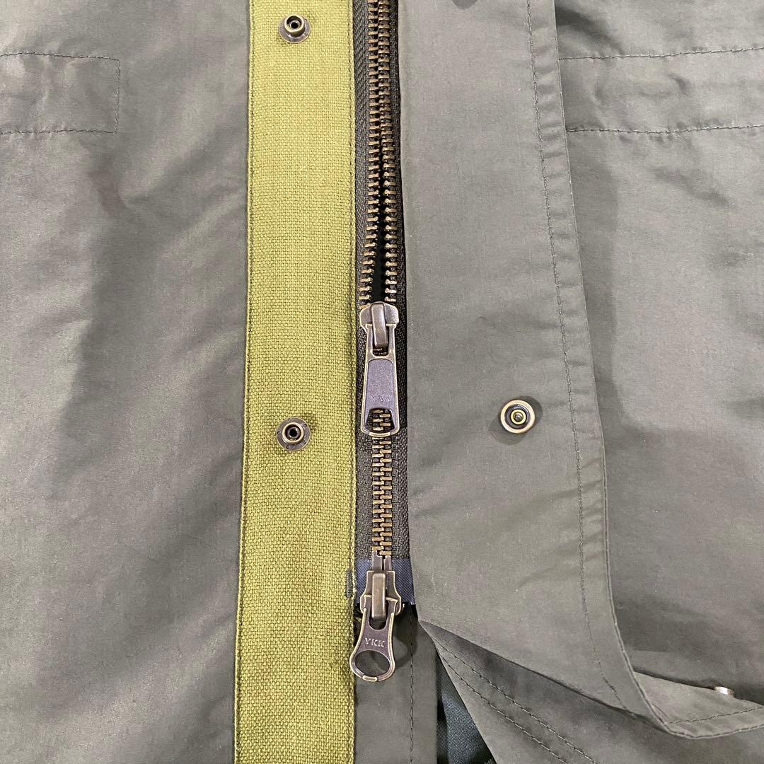 極美品　フレッドペリー　モッズコート　キルティング　切替　カーキ　UK10　L