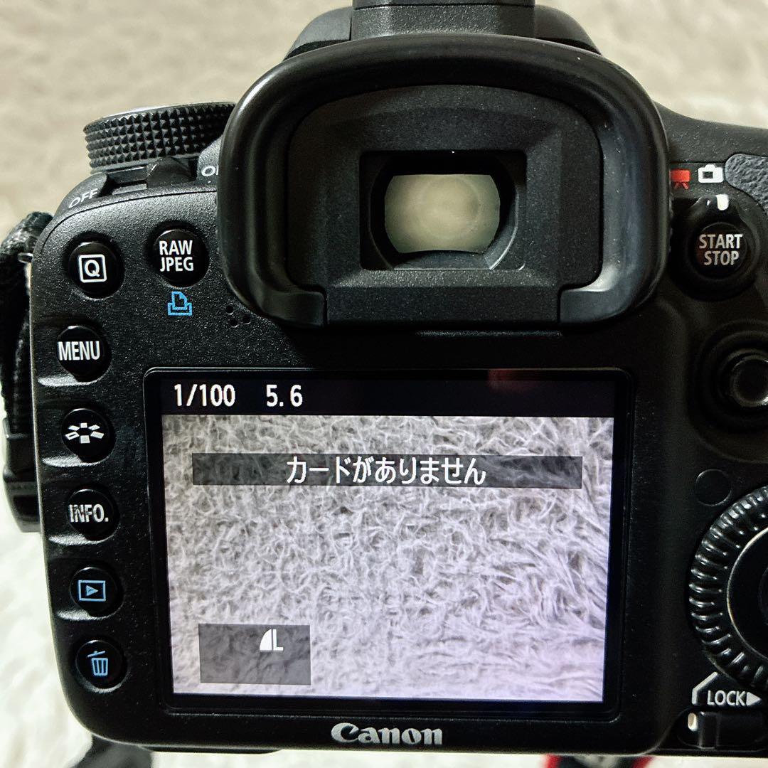 動作確認済み⭐️Canon キャノン EOS 7D 18-135 mm 望遠レンズ