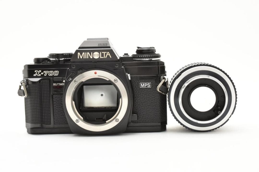フィルムカメラ MINOLTA NEW X-700 + ROKKOR-PF 50mm F1.7