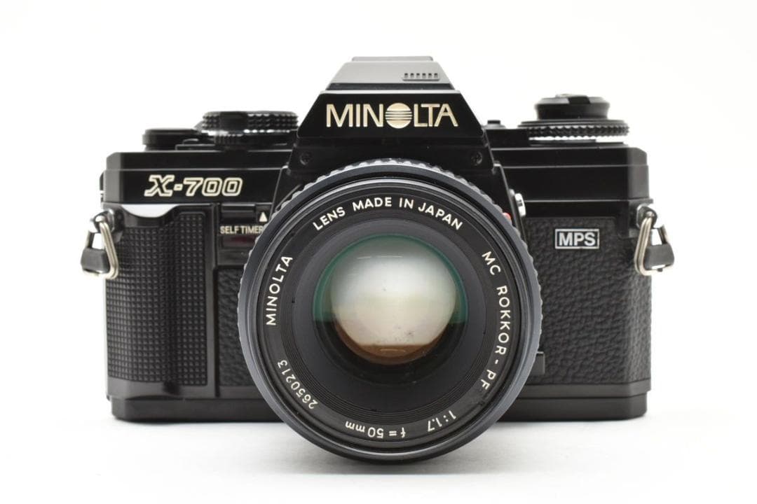 フィルムカメラ MINOLTA NEW X-700 + ROKKOR-PF 50mm F1.7
