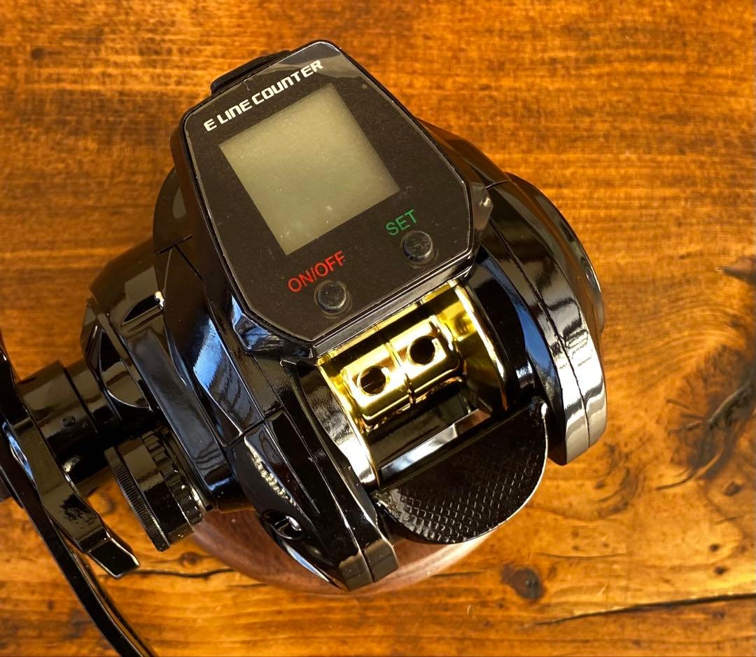 ジギングロッド　デジタルカウンター付きベイトリール　タイラバ　2wayティップ