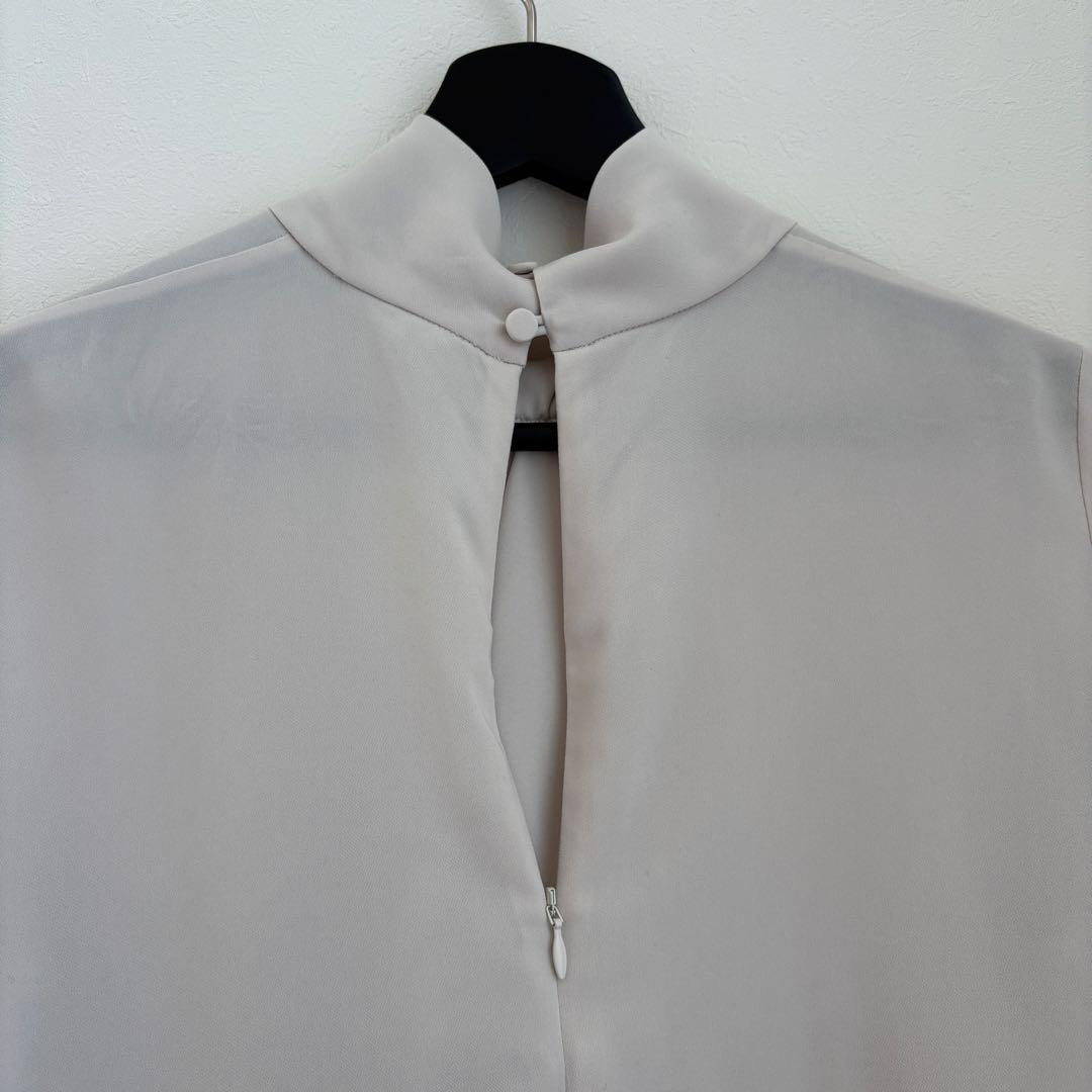 【美品】セオリーリュクス ボウタイ風ブラウス　３８サイズ