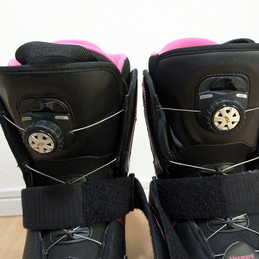 キスマーク ステップイン TGF ブーツ ビンディング 26-26.5 セット