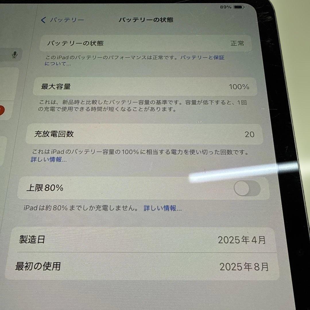 PodPro 11インチ　M4 256GB Wi-fi+ Cellular