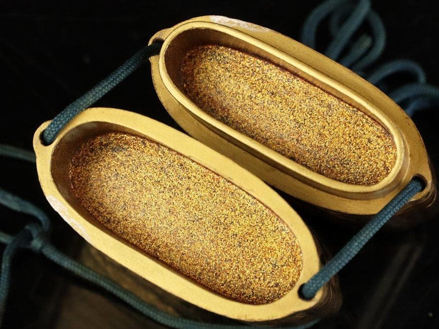 金地船人物高蒔絵印籠　梶川文龍斎作（江戸時代・美術館展示クラス・根付）