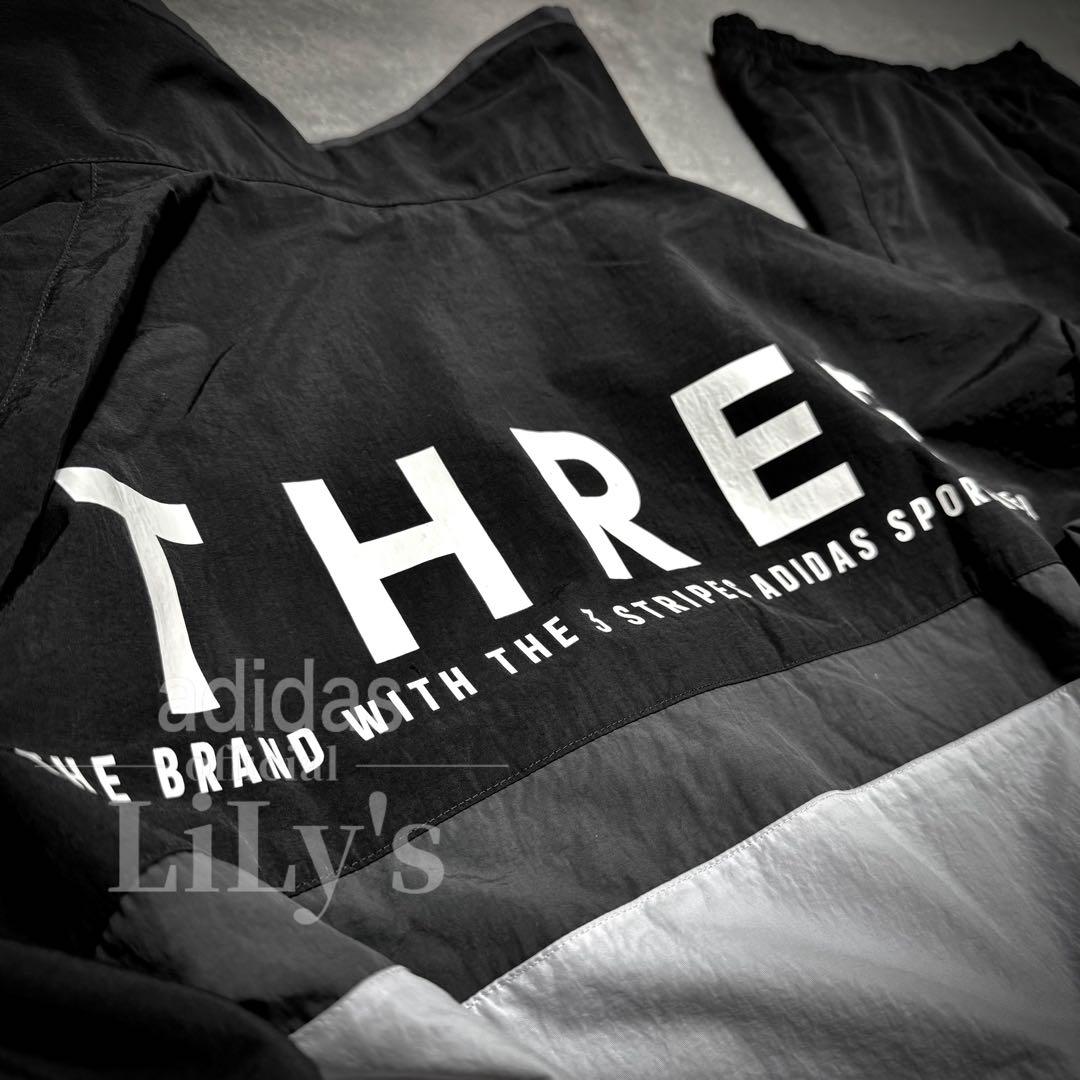 【Mサイズ】adidas上下セットアップ　ウーブン　25新作　定価18,040円