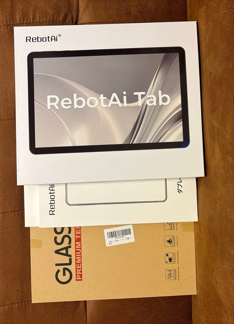 Android15 タブレット 11インチ 強化ガラス2枚シール＆ケースセット