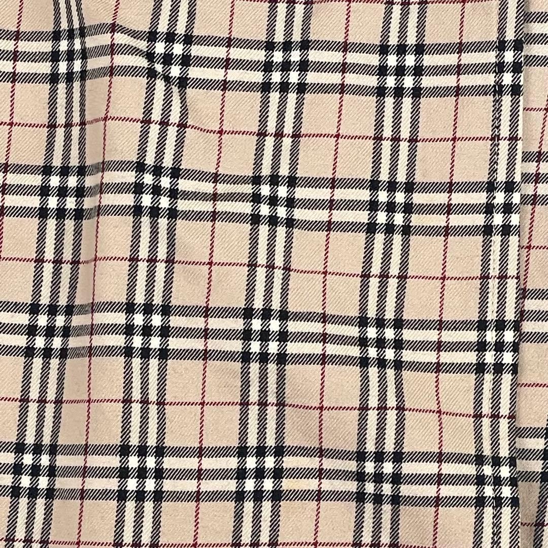 バーバリーブルーレーベル　ドッキングワンピース　タートルネック　ノバチェック