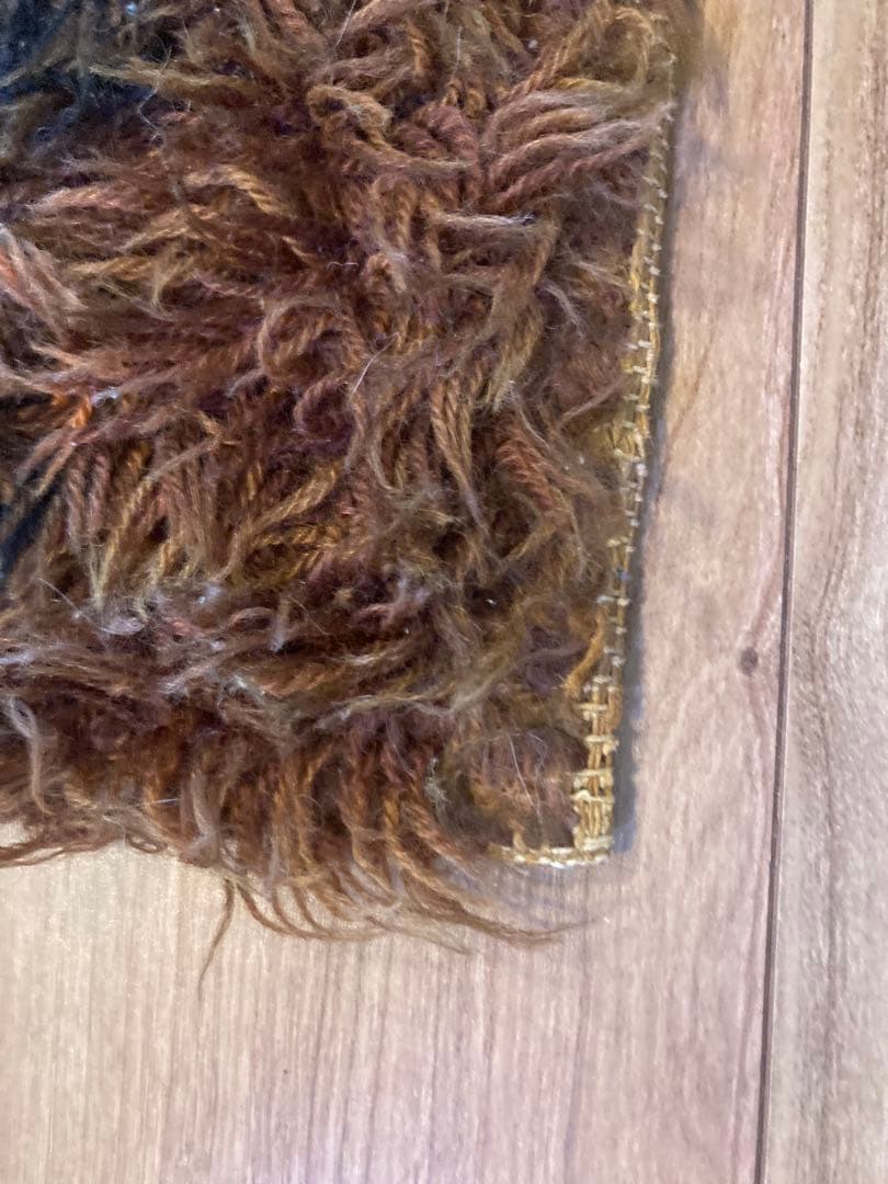 シャギーラグ ヴィンテージ イギリス 135x190cm