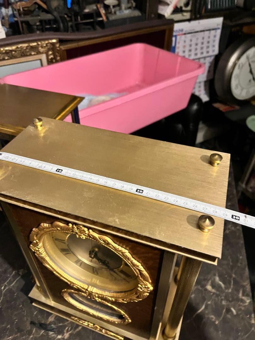 水晶時計 シチズン　CITIZEN サイズ縦約36 横約29 奥行き15.5