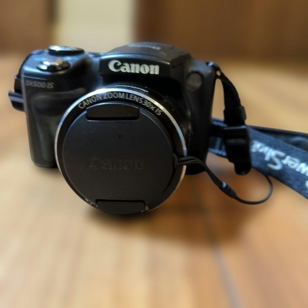 Canon PowerShot SX500 IS 本体　キャノン　デジカメ