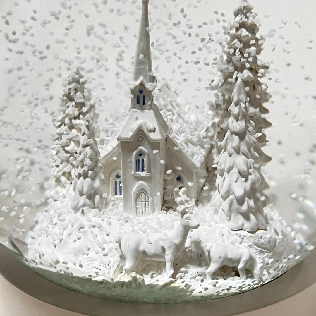  ウェッジウッド クリスマス スノードーム 箱・取説 インテリア