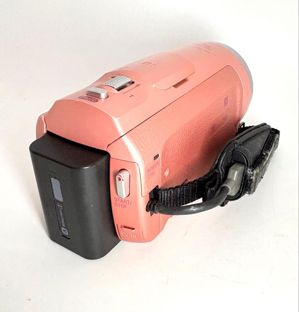 ソニー　SONY HDR-CX675 ピンク