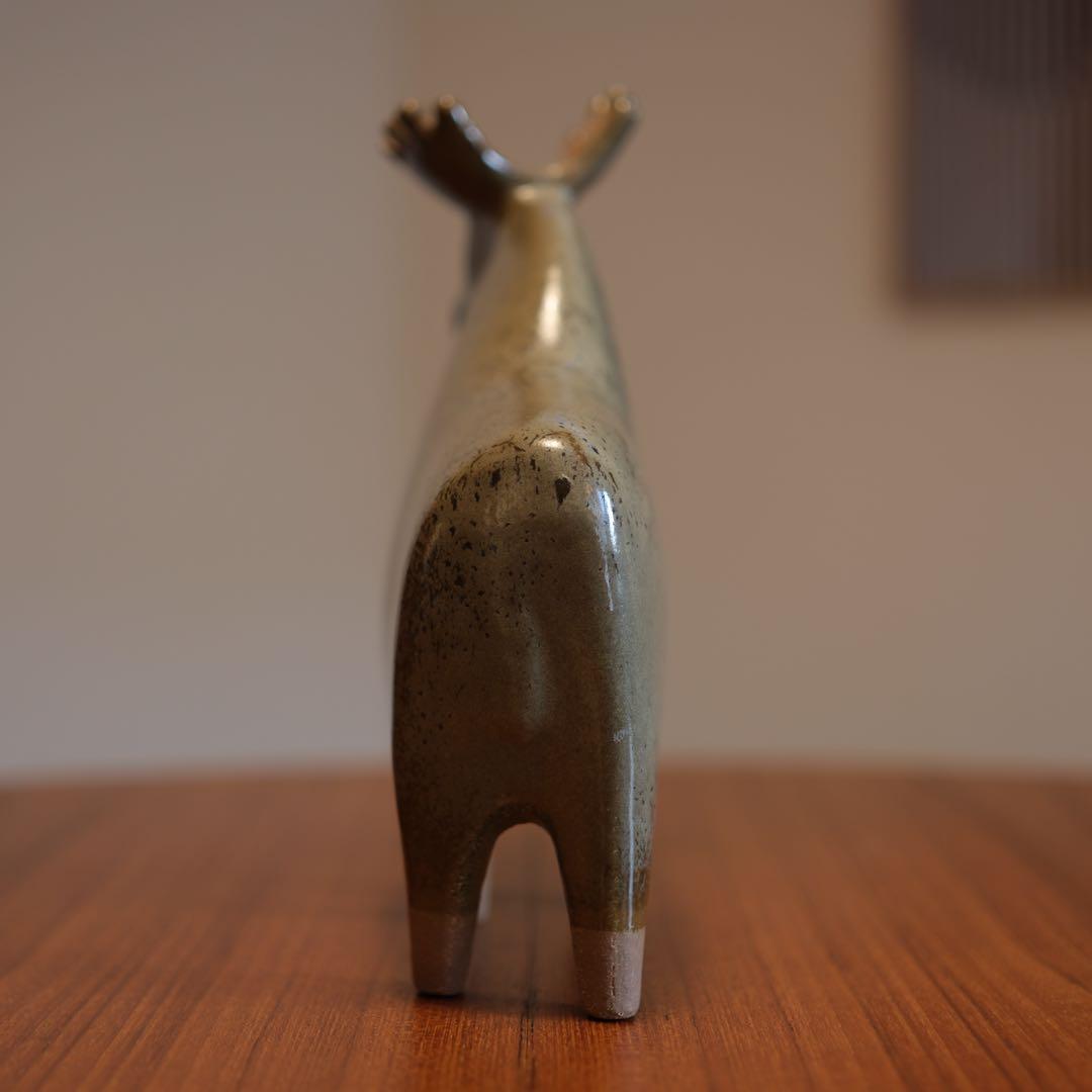 【ささ17】リサ・ラーソン 大きな動物園 ヘラジカ Lisa Larson