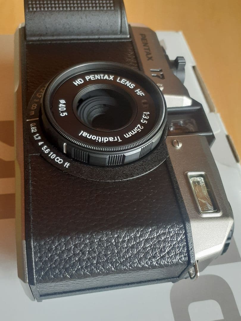 ペンタックス17　中古完動品　訳あり特価品　購入証明書有り(^-^)匿名配送