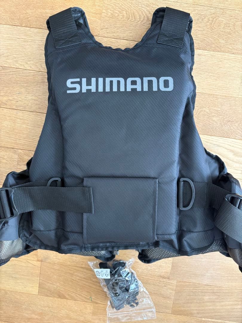 シマノ　SHIMANO ロックショアベスト VF-029U ブラック