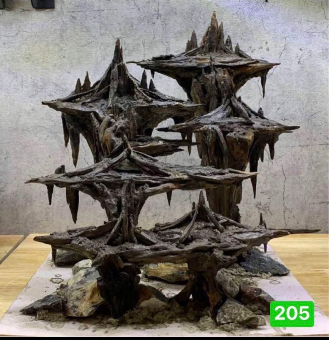 水槽用流木 流木 ブランチウッド 。アクアリウム　パルダリウム　マシンガンウッド