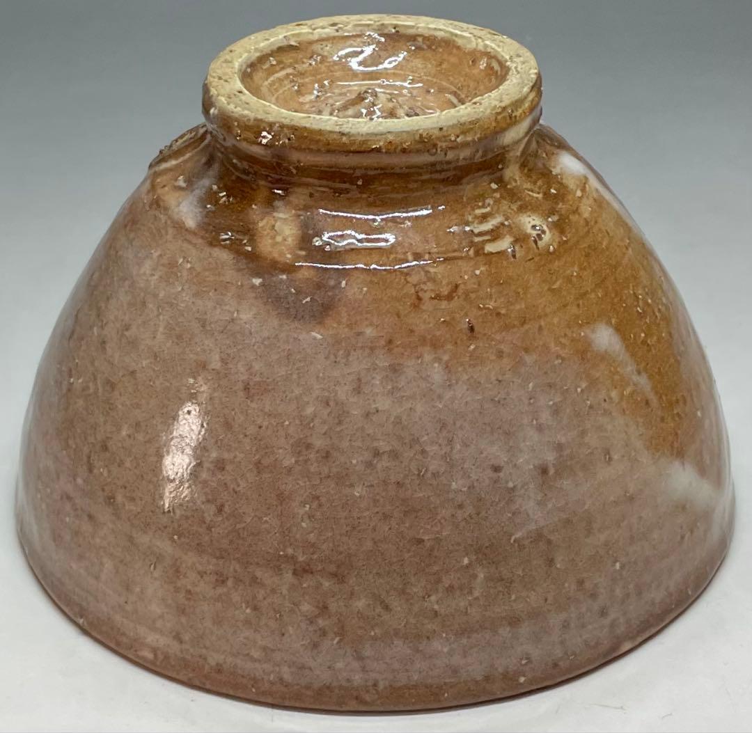 原田隆峰　萩焼　茶碗　大徳寺　小林太玄書付　共箱(四方桟盛蓋) 栞　ec