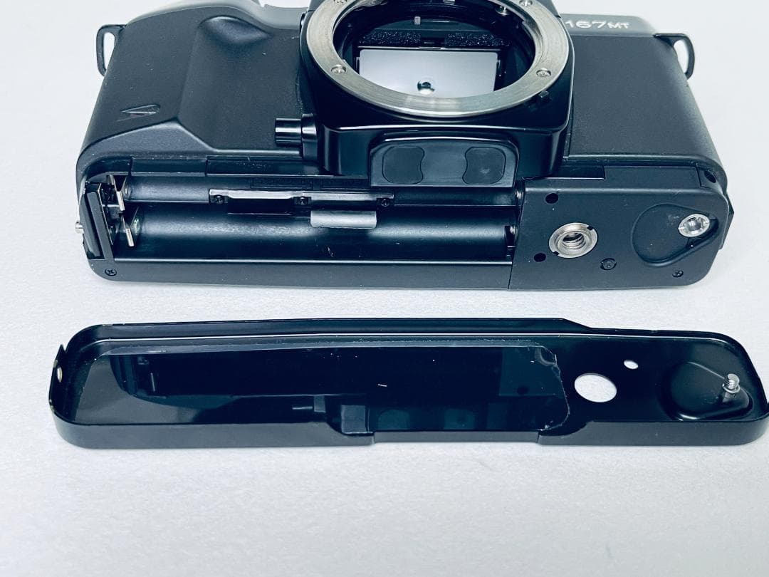 【完動・美品】CONTAX 167MT フィルム一眼レフ ボディ PモードOK