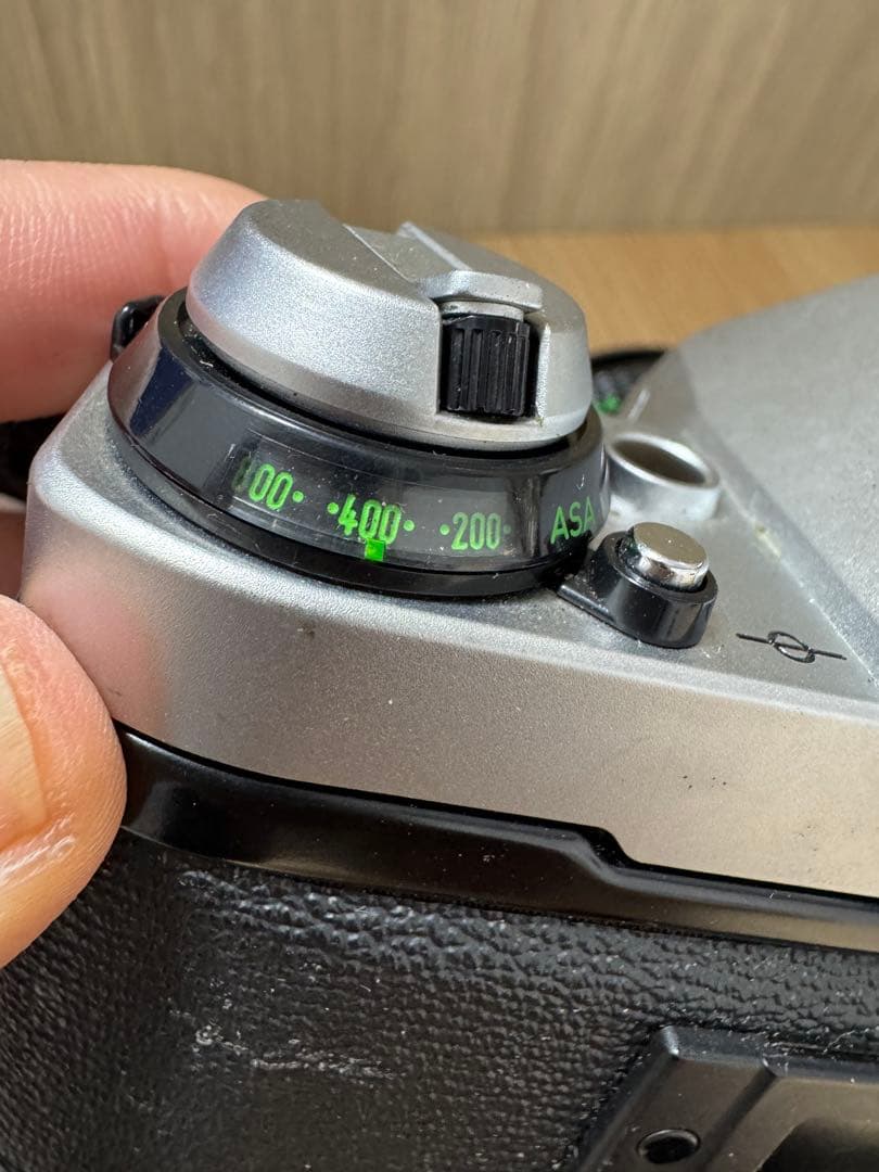 Canon AE-1 フィルムカメラ + Nikonレンズ