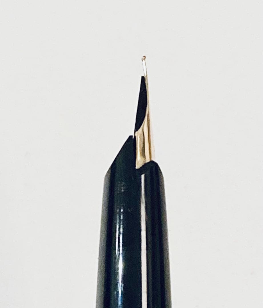 ペン先14金◆モンブラン高級万年筆14K MONTBLANC 1970sブラック