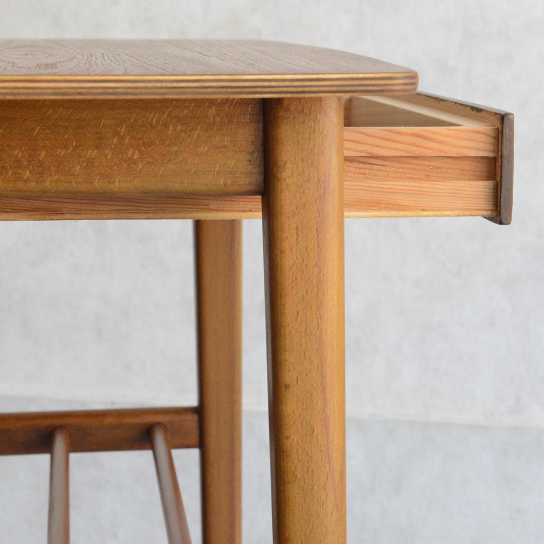 デンマーク 北欧ヴィンテージ 抽斗付 サイドテーブル 北欧家具 ナイトテーブル