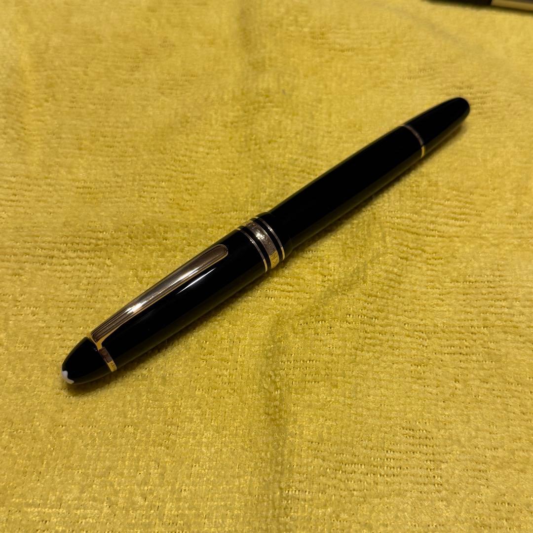 モンブラン ドキュメントマーカー 蛍光ペン 新品緑色マーカーつき