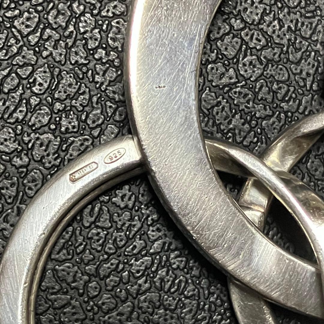 GUCCI グッチ シルバー925 SV SILVER キーホルダー キーリング