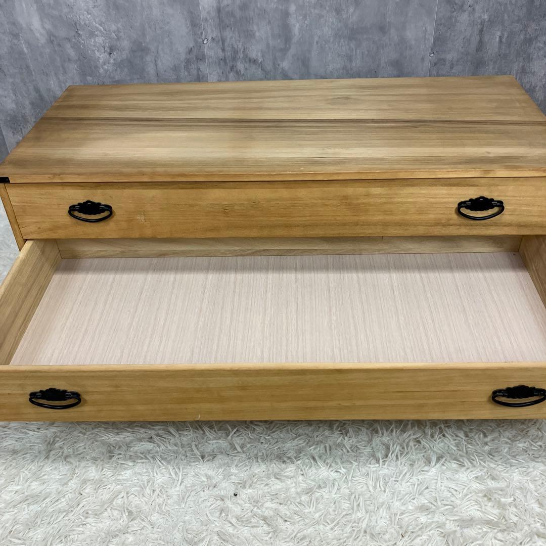 桐箪笥 3段 着物 高級 和家具 希少 昭和レトロ