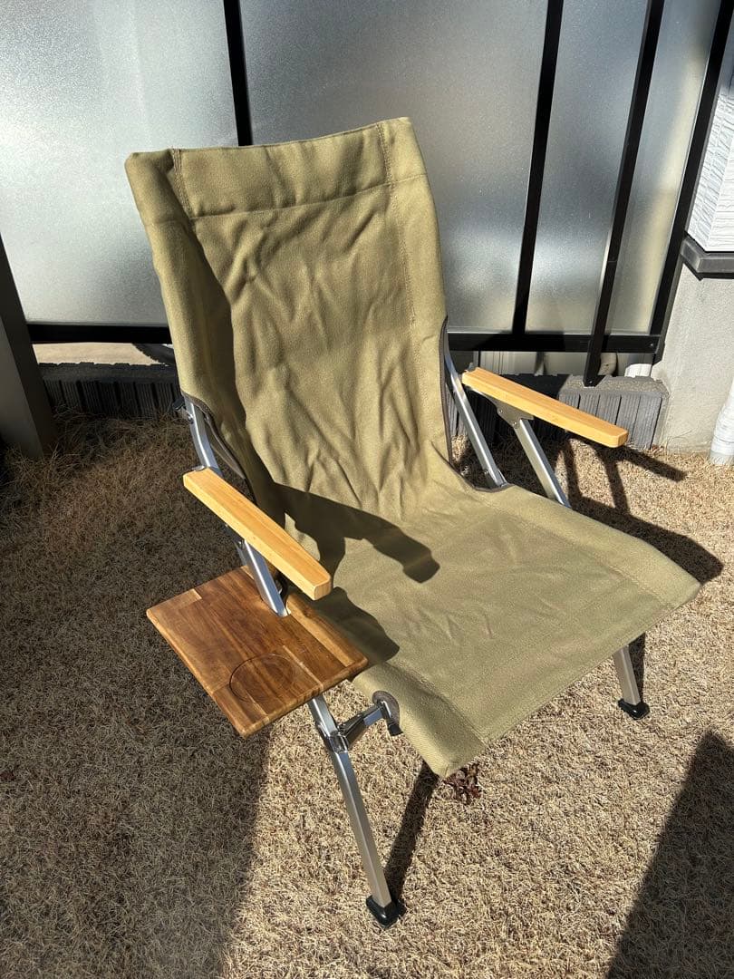 ★最終値下げ　 peak ローチェア30 サイドテーブル付き