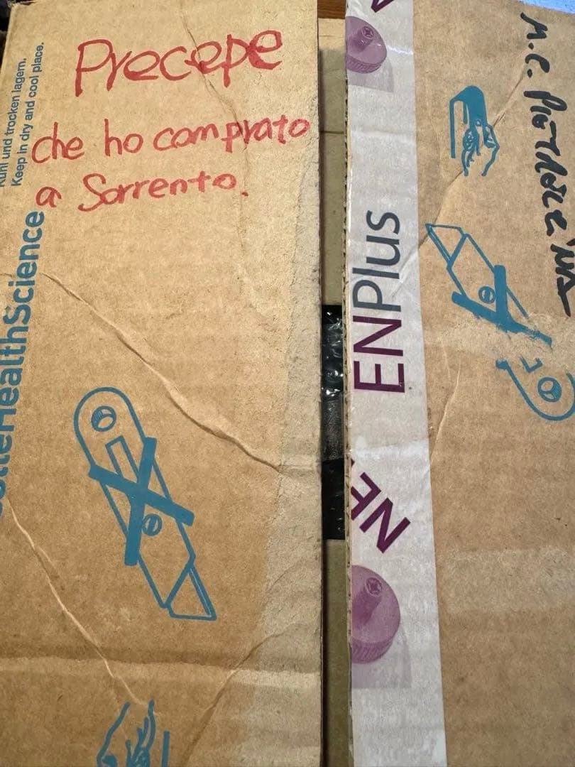 イタリア製プレゼピオ(キリスト降誕)　　　　　　　イエス、マリア、ヨゼフ、ひつじ