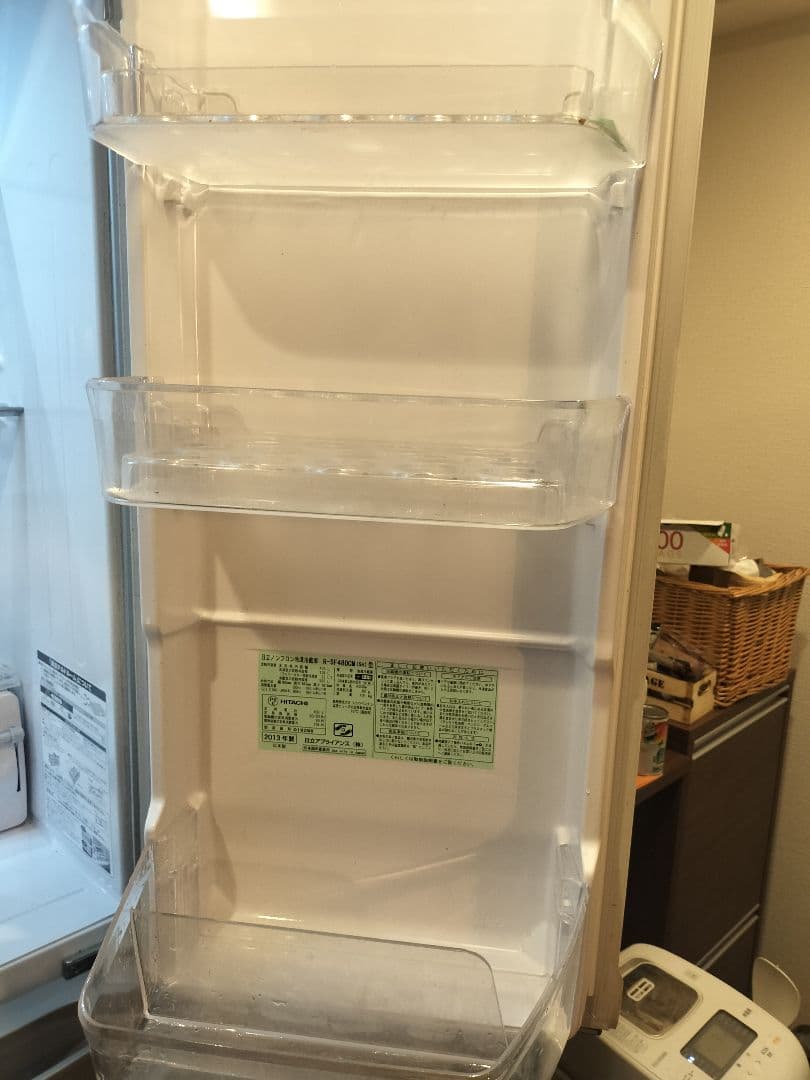 HITACHI 冷蔵庫 R-SF480CM 2013年製