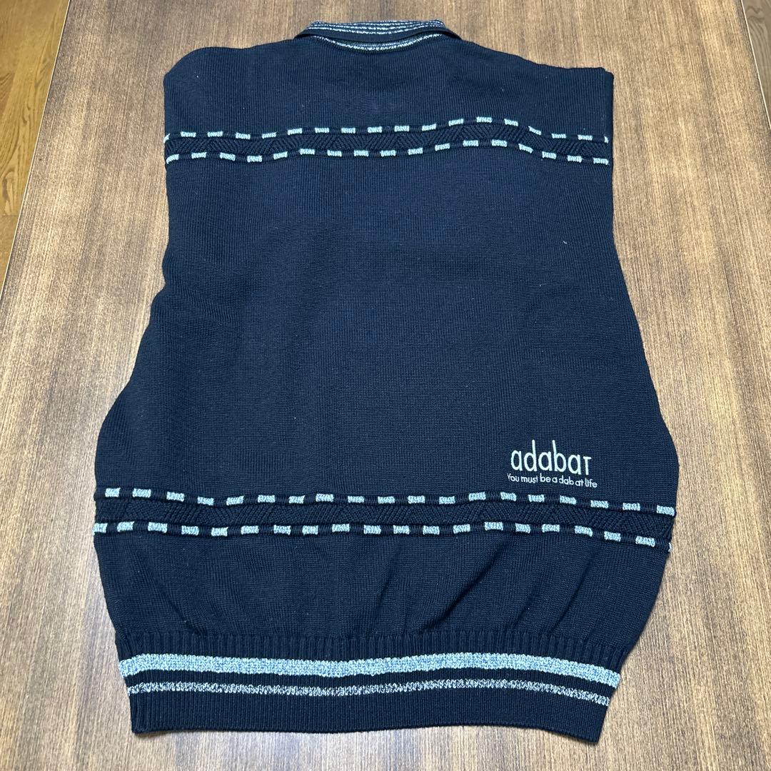 極美品　アダバット　wool　セーター　襟付き　日本製