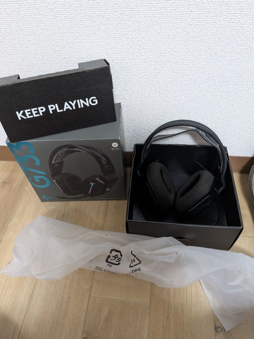 (美品) Logicool G733 ゲーミングヘッドセット