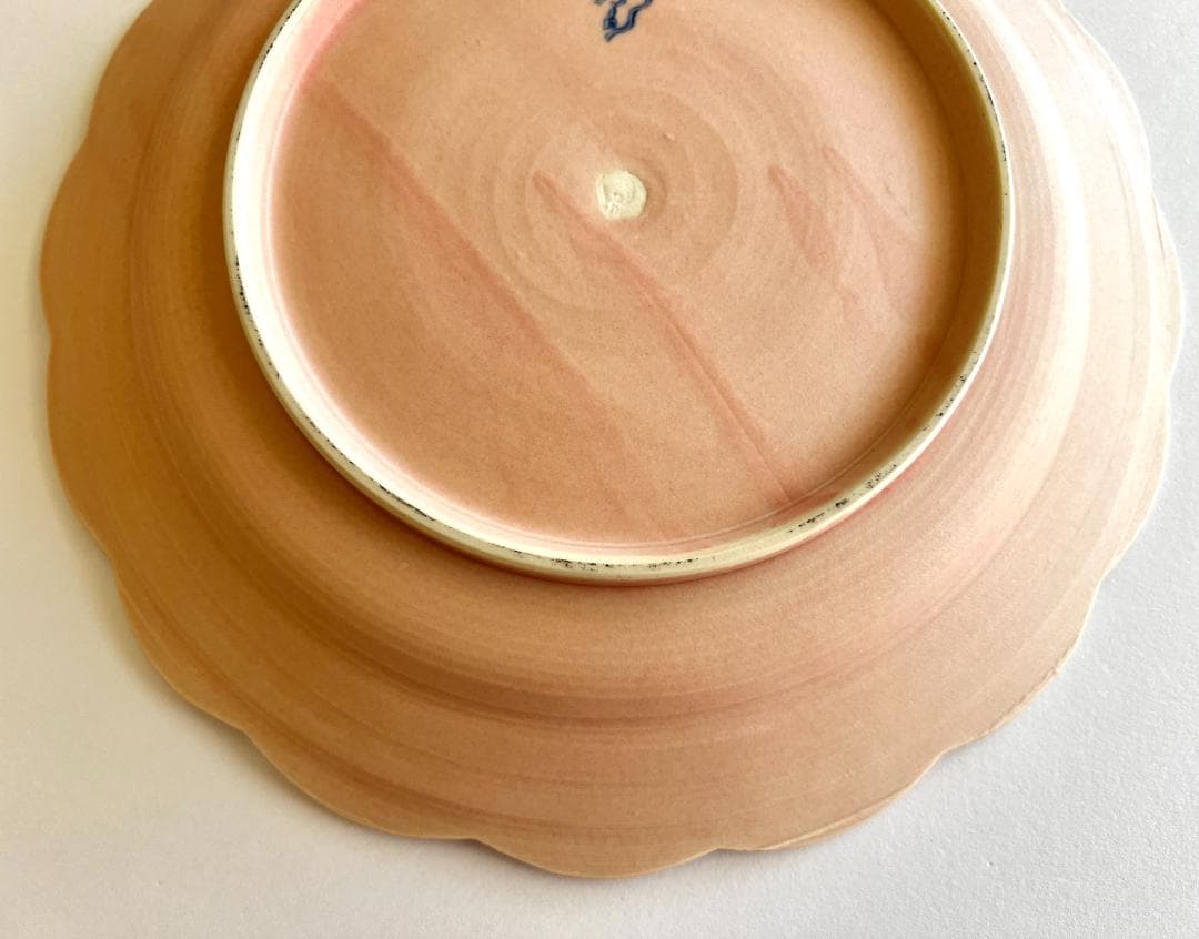 【未使用】佐々木忍 メリーゴーランドプレート お皿【ピンク】