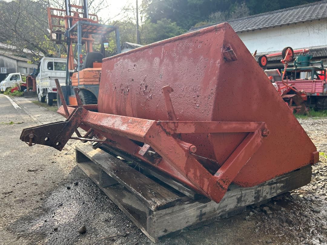 宮崎　トラクター用 リアバケット 堆肥 除雪　バケット 作業機　3点リンク