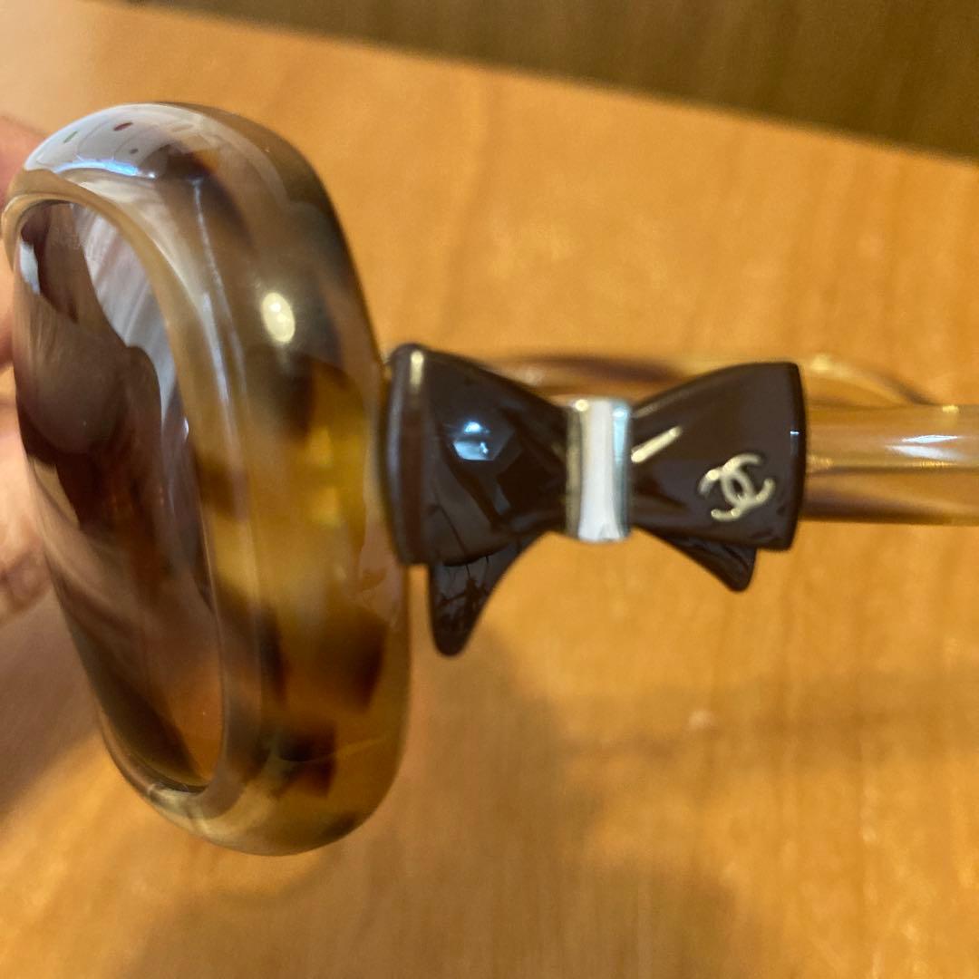Chanel サングラス ブラウン
