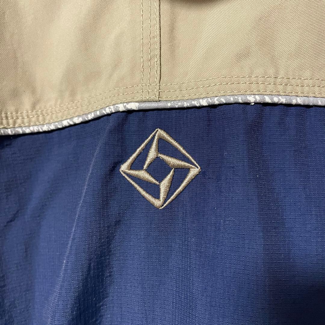 Burtonバートンスキーウェアスノーボードジャケットパーカー紺ネイビーベージュ