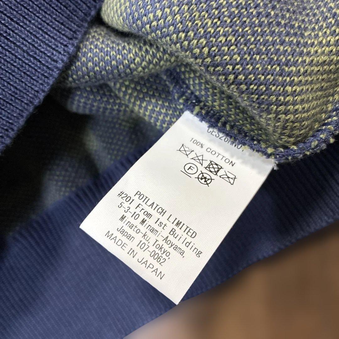 C.E CAVEMPT 総柄　ニット　グリーン　シーイー