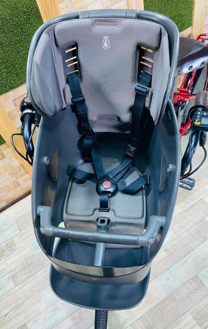 2018年 ビッケ 超人気レッド 子供乗せ電動アシスト自転車 H2174