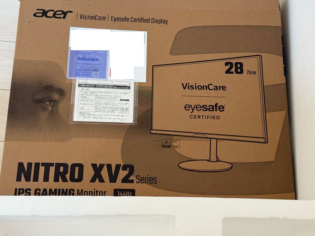 Acer Nitro XV282K KV 28インチ 4Kワイドモニター 非光沢