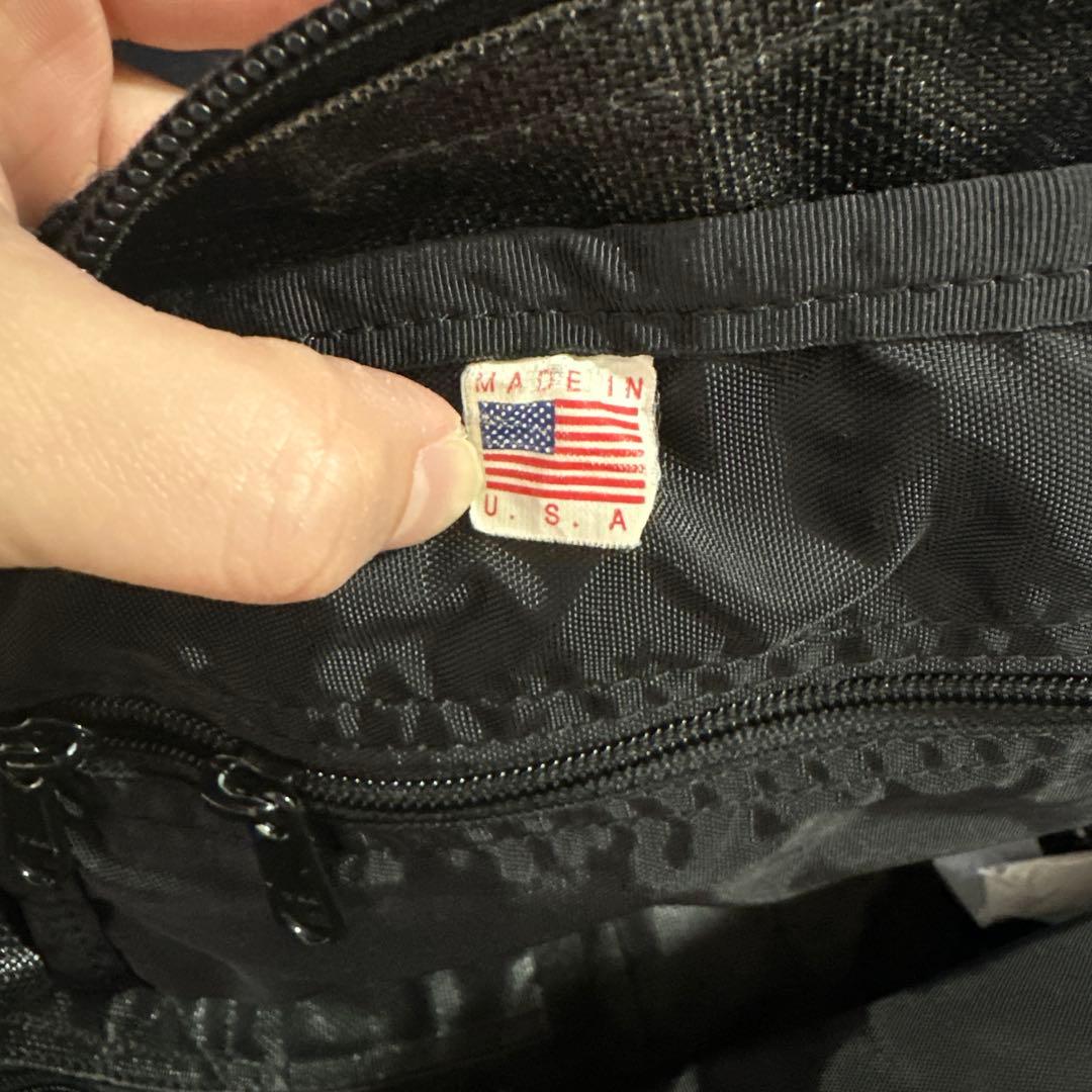 BRIEFING ブラック ビジネスバッグ ナイロン製 USA