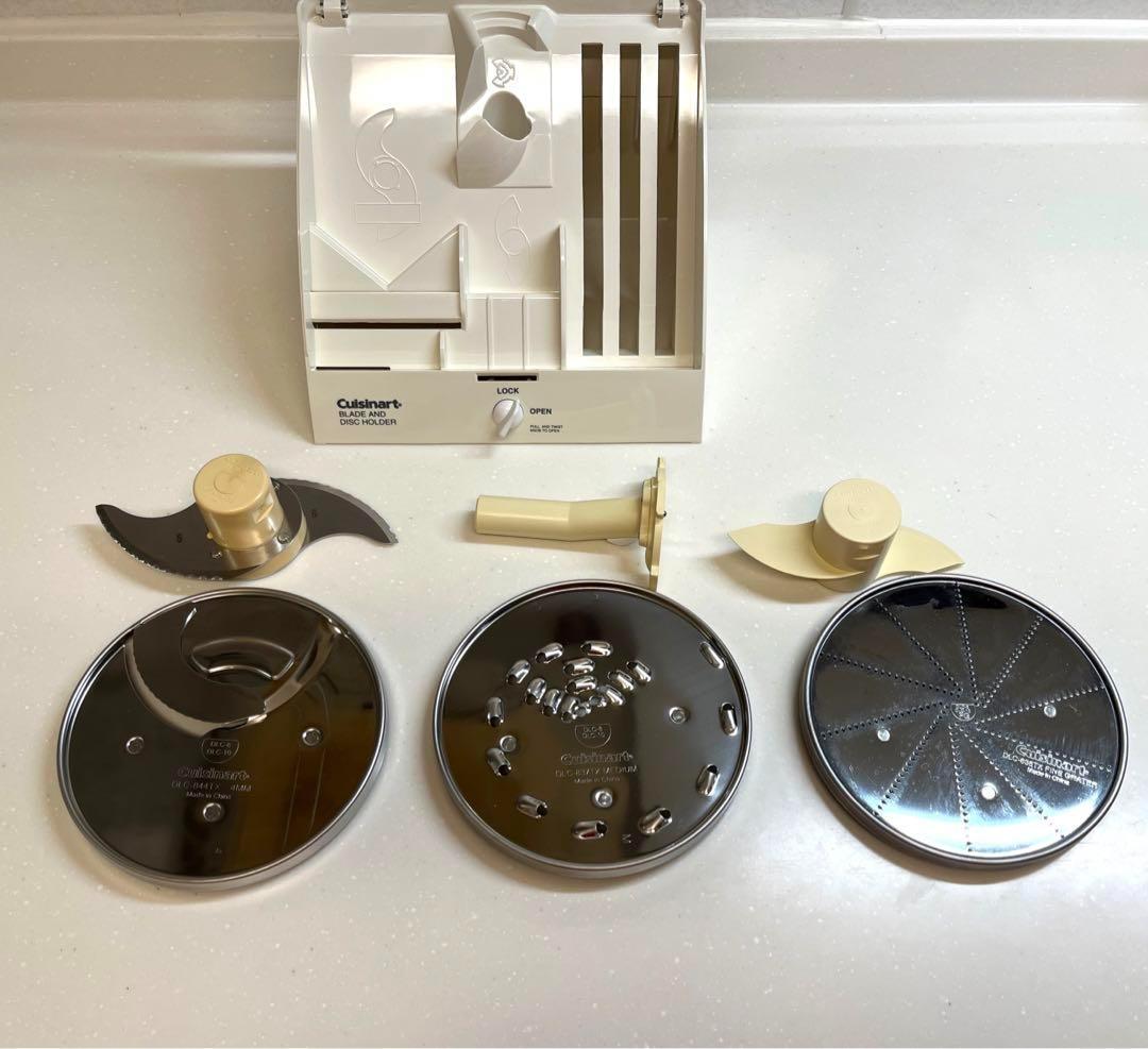 【クイジナート】フードプロセッサー DLC-10S & ブレードホルダーセット