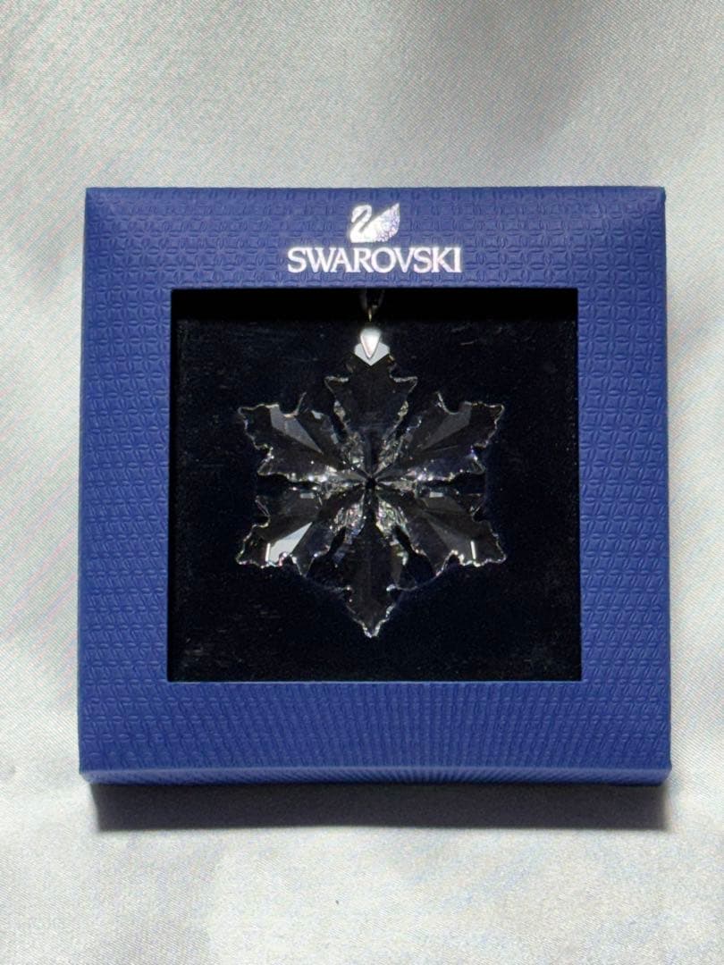 廃盤2014年リトルスノーフレーク　クリスマスオーナメント　スワロフスキー廃盤