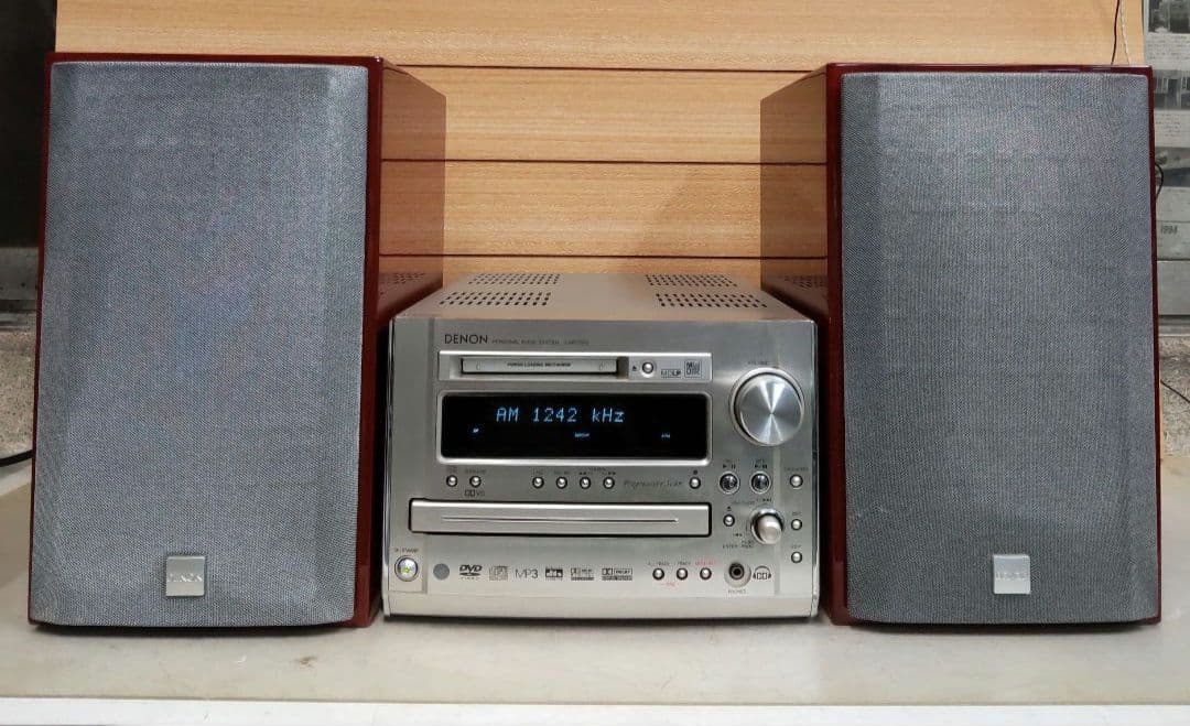 リペア済 MD/FM/AM/AUX/OPT 2way 50W DENON