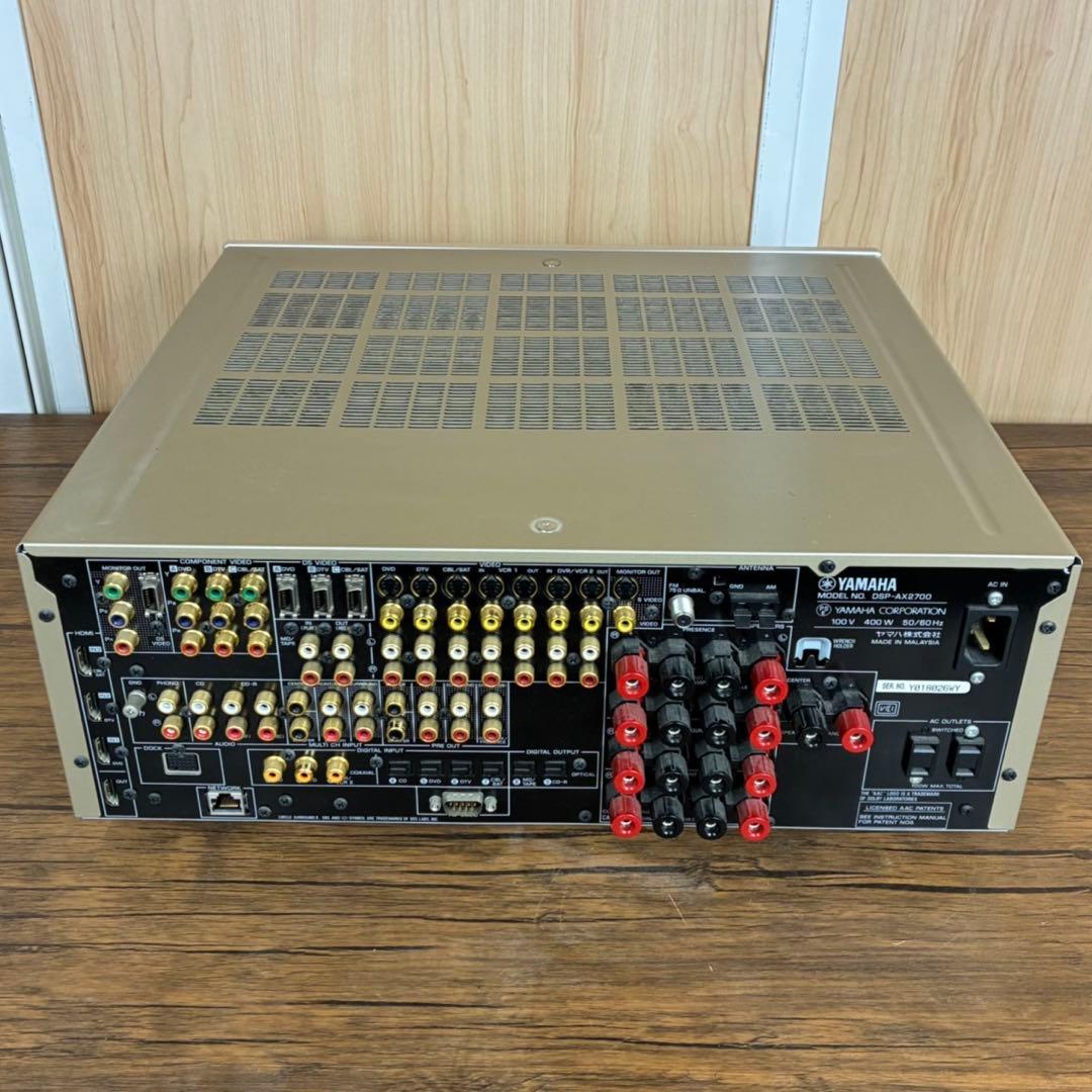 【送料込】YAMAHA ヤマハ AVアンプDSP-AX2700 リモコン付